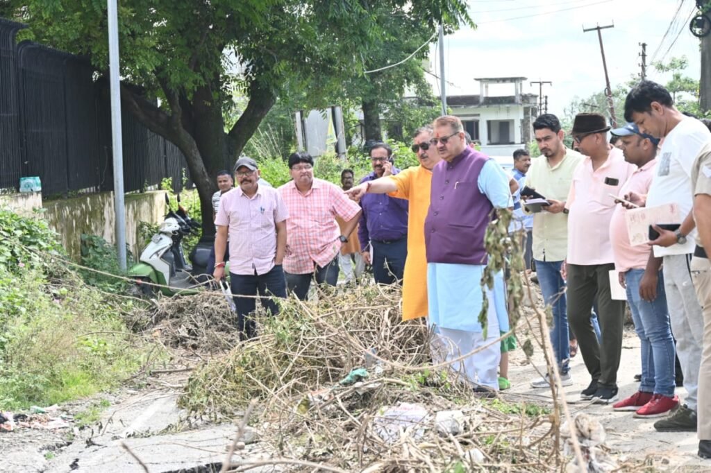 जोशी ने लिया बारिश से हुए नुकसान का जायजा